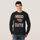 Miso Designs For Men Women Japanese Miso Soup   Tシャツ (正面フル)