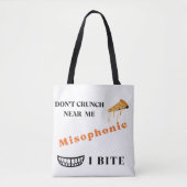 Misophonic Mood Tote Bag トートバッグ (正面)