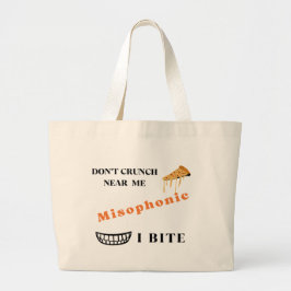 Misophonic Mood Tote Bag ラージトートバッグ