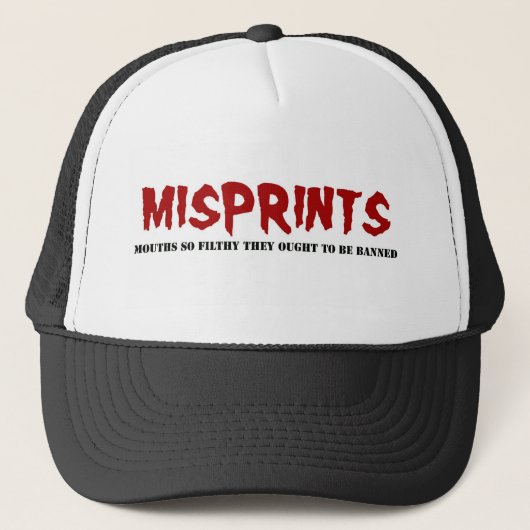 MISPRINTS_hat_filthymouth キャップ (正面)
