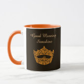 Miss America Good Morning Sunshine Crown Mug マグカップ (左)