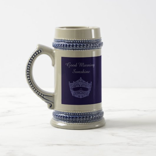 Miss America Good Morning Sunshine Crown Stein Mug ビールジョッキ (左)