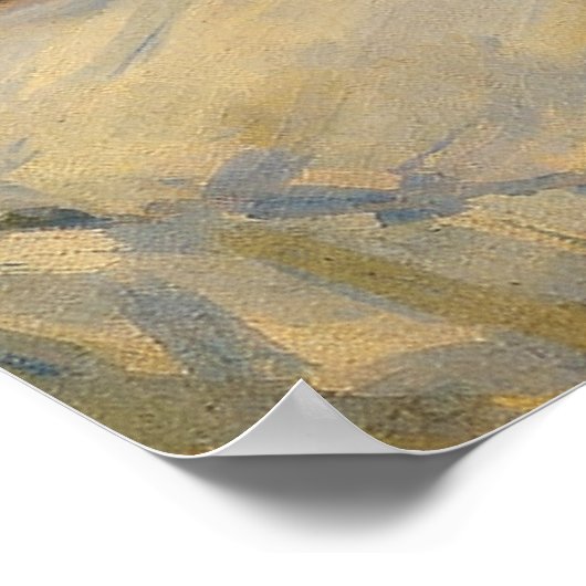 Miss Betty Pollock by John William Waterhouse ポスター (角)