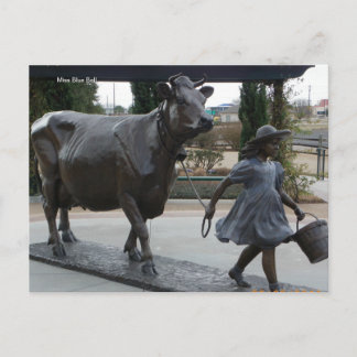 Miss Blue Bell Postcard ポストカード