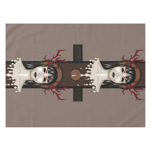 Miss D. テーブルクロス (正面(横))