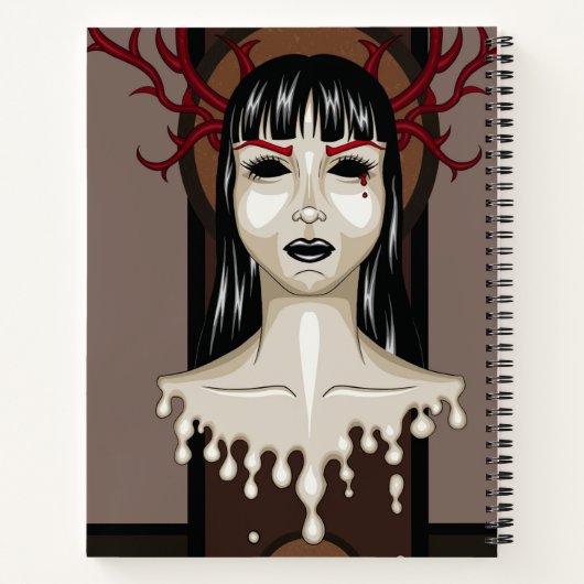 Miss D. ノートブック (裏面)