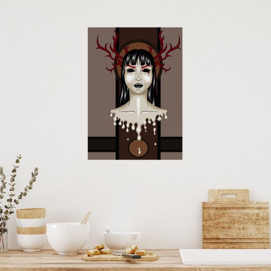 Miss D. ポスター (キッチン)