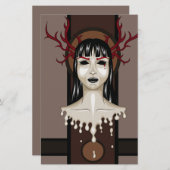 Miss D. 便箋 (正面/裏面)