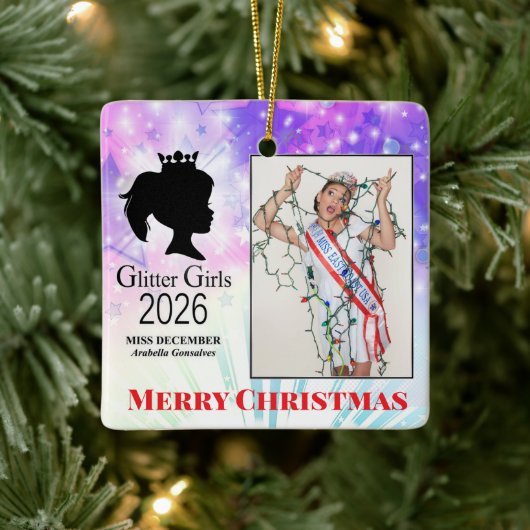 Miss December 2026 Ceramic Ornament セラミックオーナメント (ツリー)