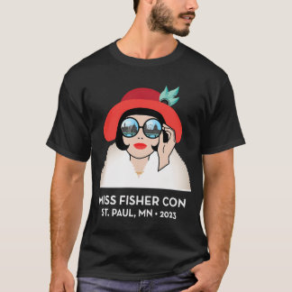 Miss Fisher Con 2023 - リバース Tシャツ