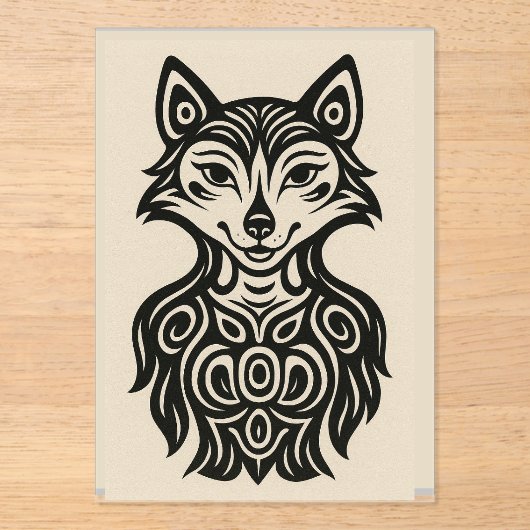 Miss Furry アクリル招待状 (正面)