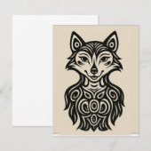 Miss Furry 出欠カード (正面/裏面)