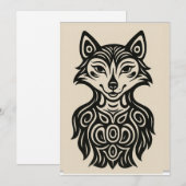 Miss Furry 招待状 (正面/裏面)