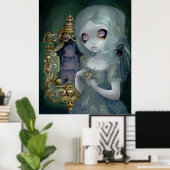 Miss Havisham ART PRINT Gothic Bride ポスター (ホームオフィス)