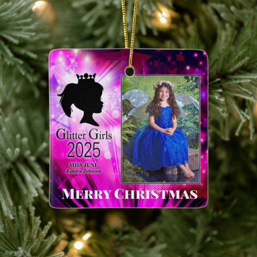 Miss June 2025 Ceramic Ornament セラミックオーナメント (ツリー)