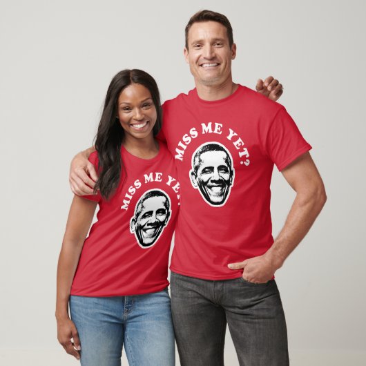 Miss Me Yet Barack Obama Funny 1 Tシャツ (ユニセックス)