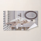 Miss Meow - Recharge Mode: The Art of Doing Nothin ハンドタオル (ハンドタオル)