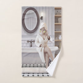 Miss Meow - Recharge Mode: The Art of Doing Nothin ハンドタオル