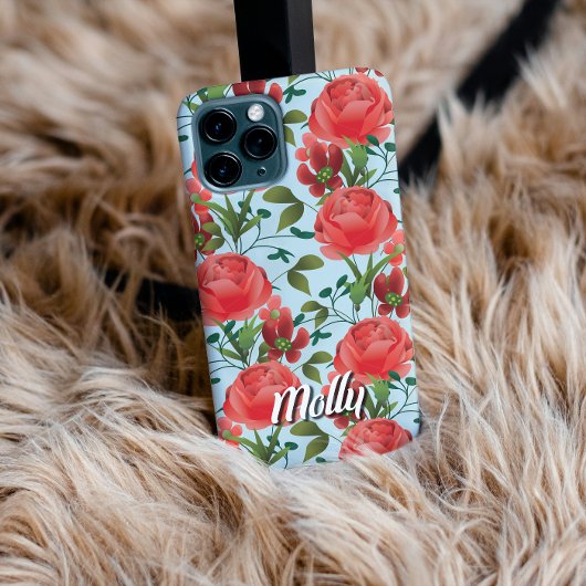 Miss Molly - Trailing Rose Artistic Phone Case iPhoneケース