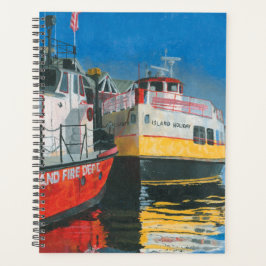 Miss Portland Fireboat and Casco Bay Ferries プランナー手帳