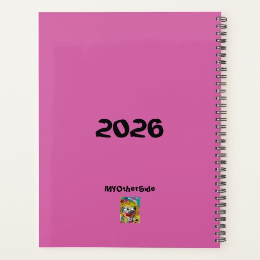 "Miss Print" Planner プランナー手帳 (裏面)