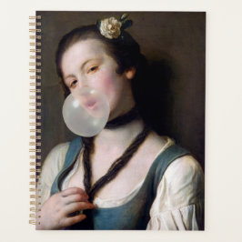 Miss Sassy blowing bubble gum プランナー手帳