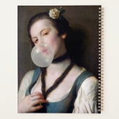 Miss Sassy blowing bubble gum プランナー手帳 (裏面)