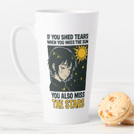 Miss the stars カフェラテマグ