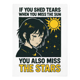 Miss the stars フォトプリント           