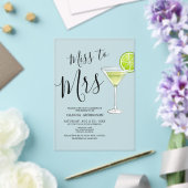 Miss to Mrs Bridal Shower  アクリル招待状 (インサイチュ (ウェディング))