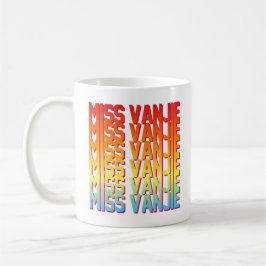 Miss Vanjie! コーヒーマグカップ