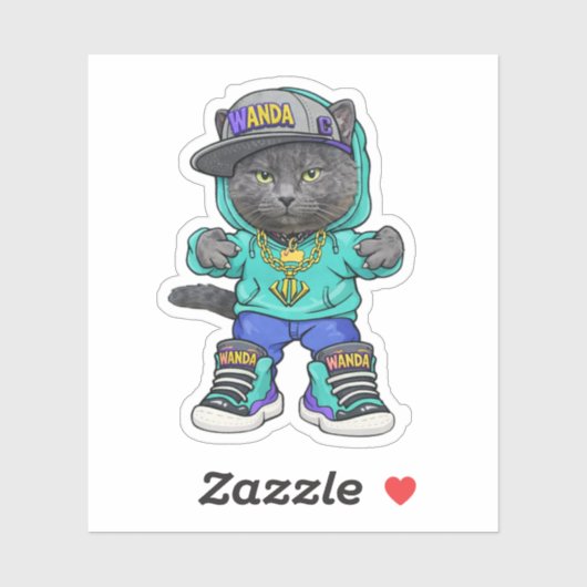  Miss Wanda Sticker! 💖 シール (シート)