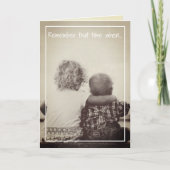 Miss You Friends Hanging Out Add Your Photo カード (正面)