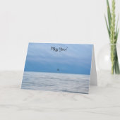 Miss You Missing You Thinking of You Ocean Card カード (正面)
