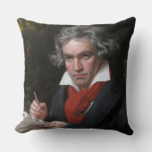 Missa Masternis: Ludwig Beethoven クラシカル Music クッション (正面)