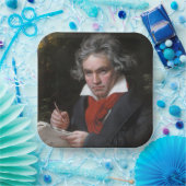 Missa Masternis: Ludwig Beethoven クラシカル Music ペーパープレート (パーティー)