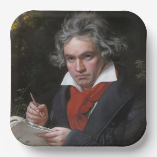 Missa Masternis: Ludwig Beethoven クラシカル Music ペーパープレート