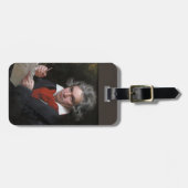 Missa Masternis: Ludwig Beethoven クラシカル Music ラゲッジタグ (正面横)