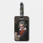 Missa Masternis: Ludwig Beethoven クラシカル Music ラゲッジタグ (裏面縦)