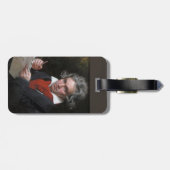 Missa Masternis: Ludwig Beethoven クラシカル Music ラゲッジタグ (裏面横)