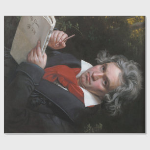 Missa Masternis: Ludwig Beethoven クラシカル Music ラッピングペーパー