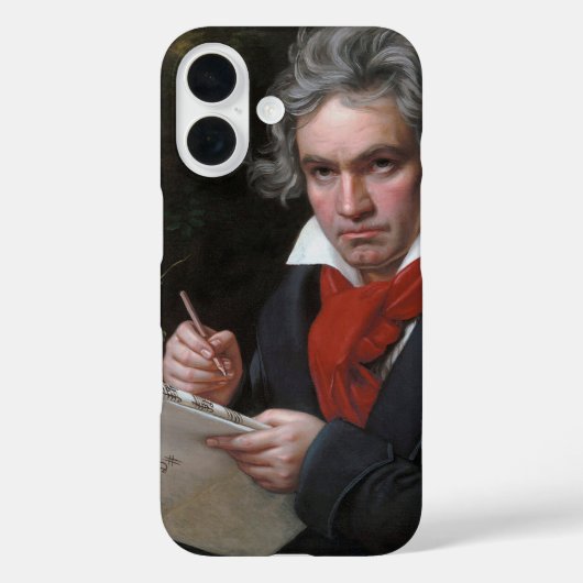 Missa Masternis: Ludwig Beethoven クラシカル Music Case-Mate iPhoneケース (裏面)
