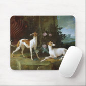MisseおよびTurluのルイの2匹のグレイハウンドXV マウスパッド (マウス)