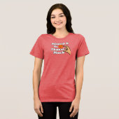 Missed It By That Much Orange Pickleball Funny トライブレンドTシャツ (正面全面)