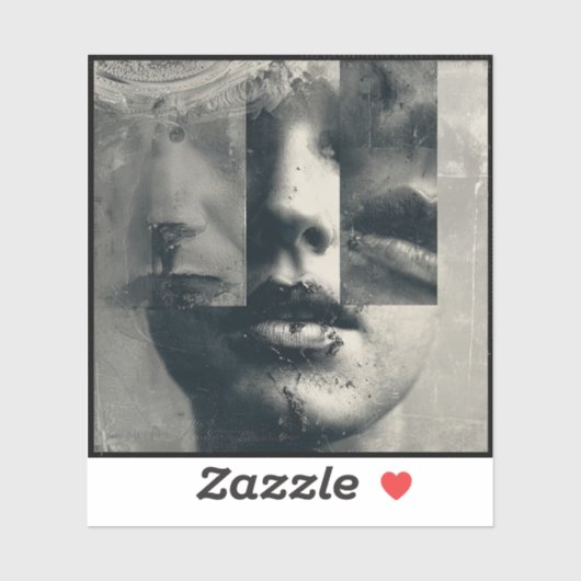 Missed Kisses — Gothic Fine Art シール (シート)