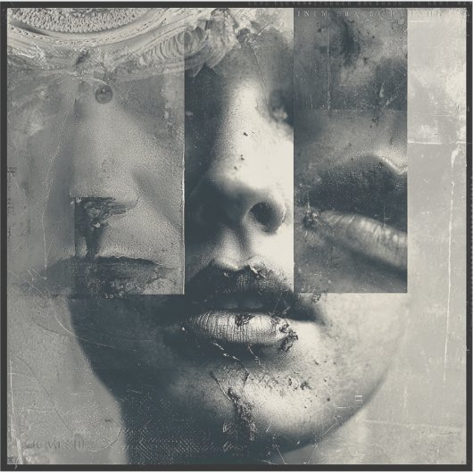 Missed Kisses — Gothic Fine Art シール (正面)