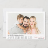 Missed Wishes Hugs & Kisses Photo Card シーズンカード (正面)