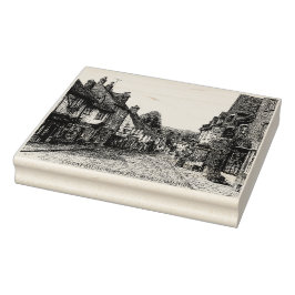 Missenden素晴らし、Buckinghamshire、ヴィンテージ・スケッチ ラバースタンプ