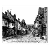 Missenden素晴らし、Buckinghamshire、ヴィンテージ・スケッチ ラバースタンプ (インプリント)