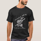 Missile Away Flight Brigade Rocket System Hawk Pat Tシャツ (正面)